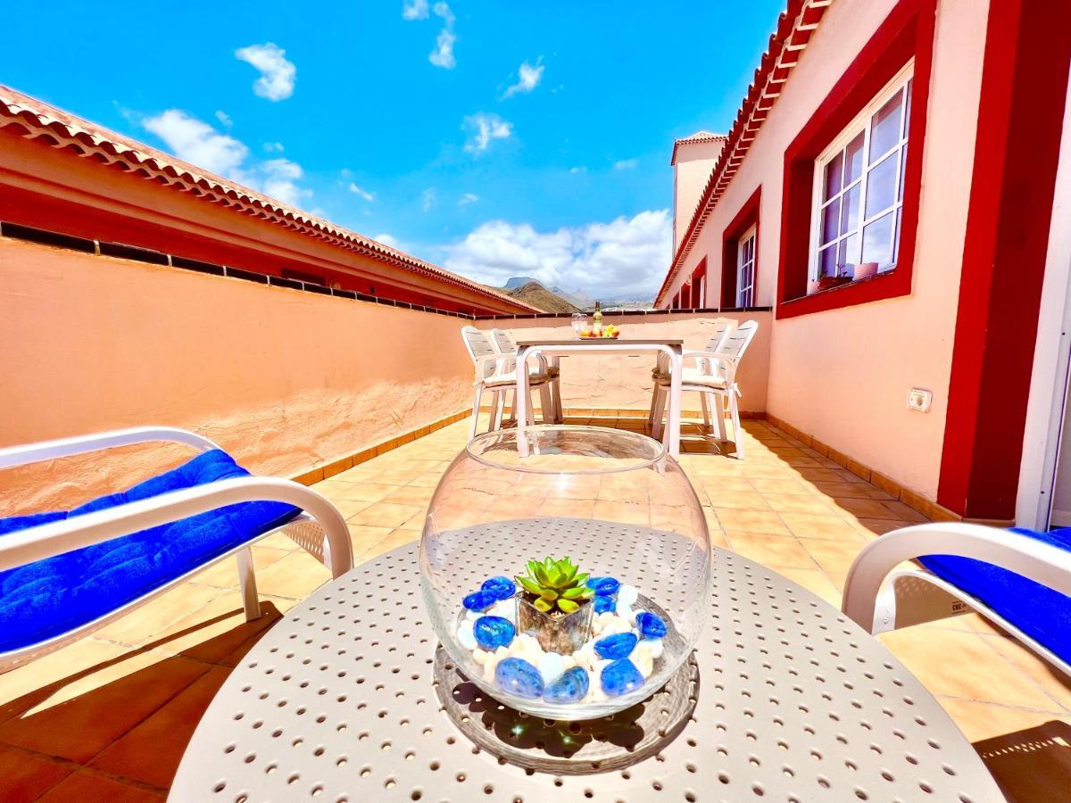 !!! Relaxing View, The Heights Apartment With Terrace And Heated Pools, Los Cristianos Los Cristianos  Esterno foto