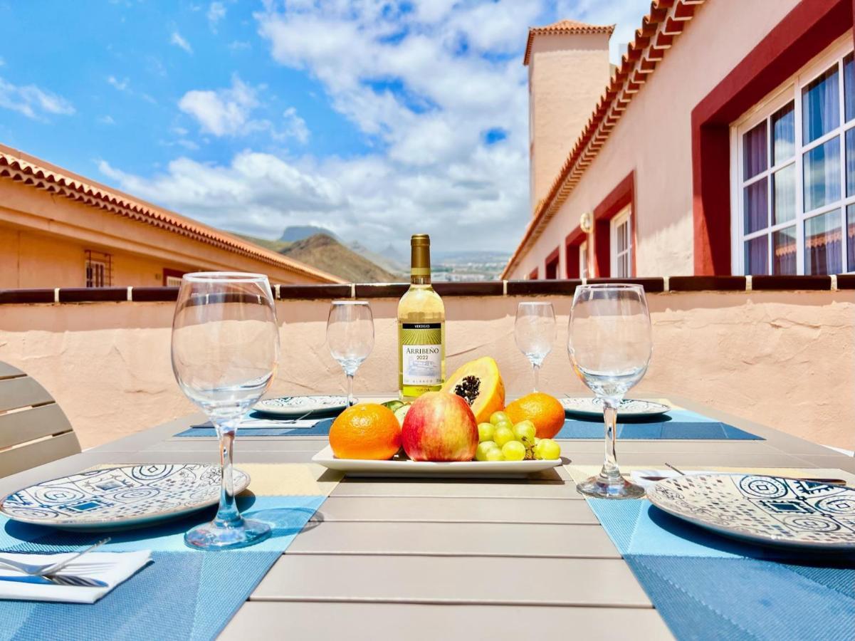 !!! Relaxing View, The Heights Apartment With Terrace And Heated Pools, Los Cristianos Los Cristianos  Esterno foto